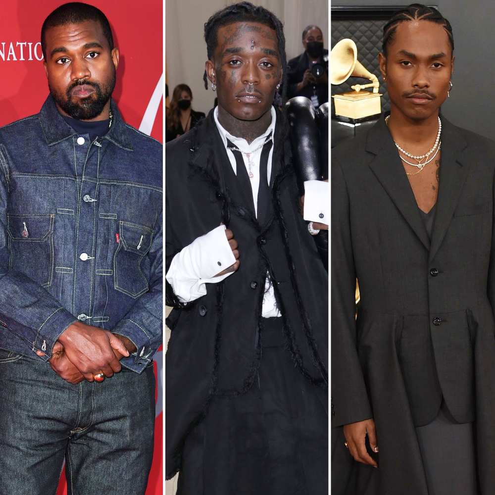 Kanye West Gets Matching Tattoo With Rapper Lil Uzi Vert Singer Steve Lacy