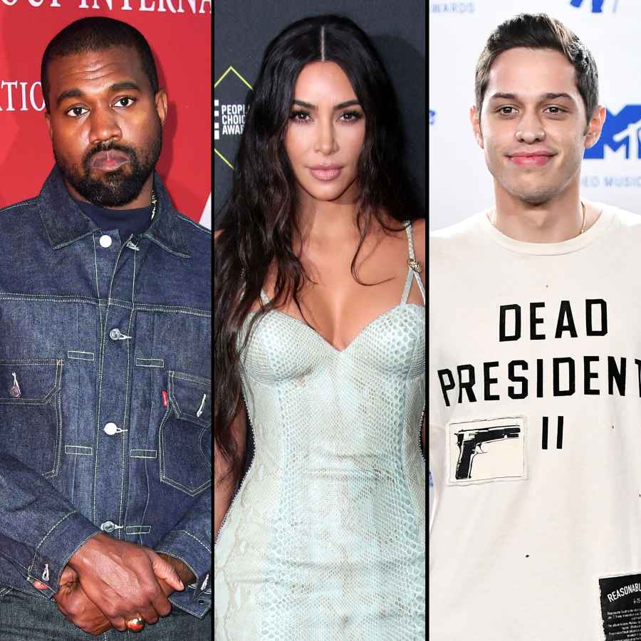 Kanye West Posts 'Skete Is Dead' After Kim Kardashian and Pete Davidson Split
