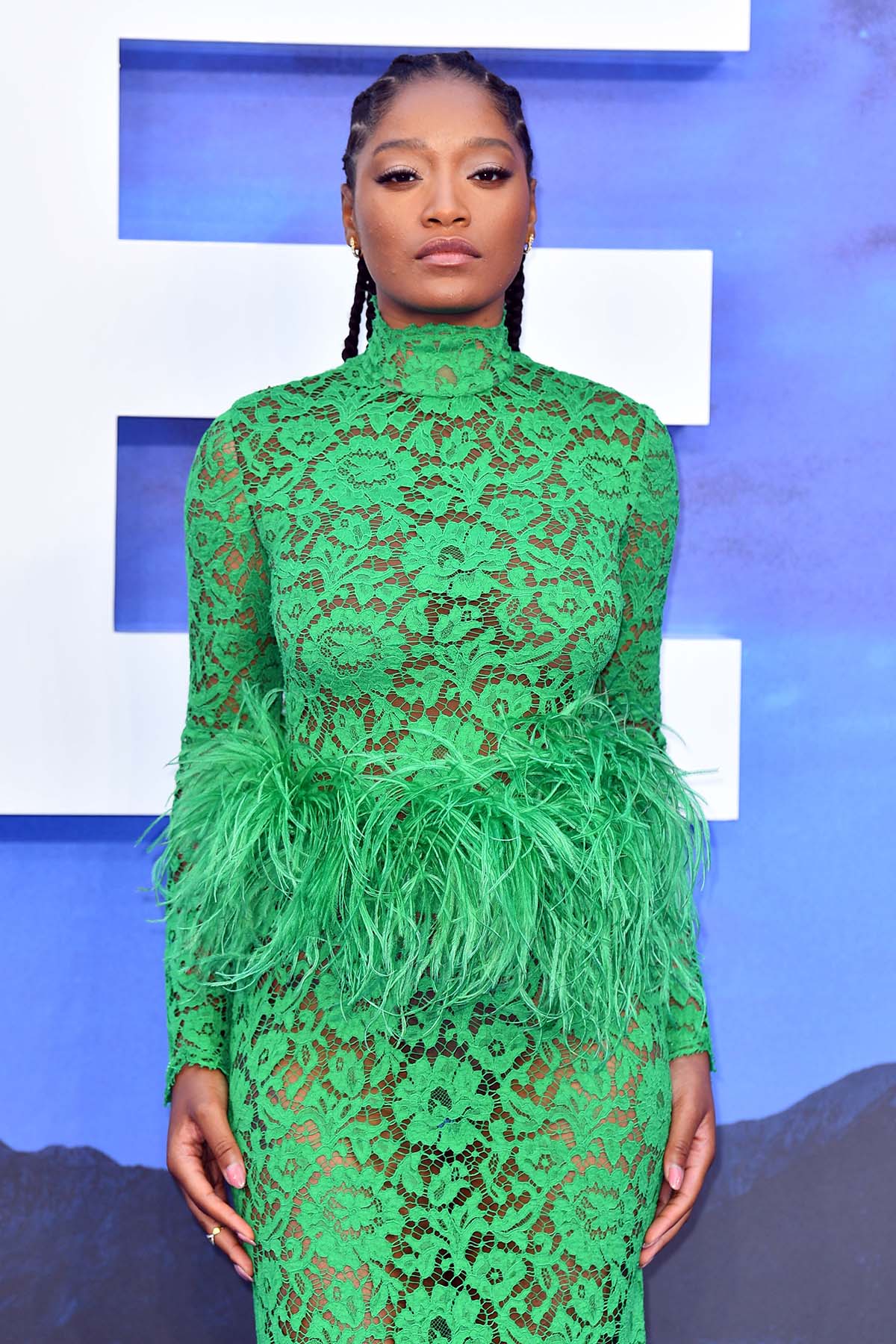 Keke Palmer Flaunts Her Legs  Tattoo in a Skimpy ChiliPrinted Bodysuit  While Dancing