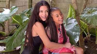 Kim Kardashian Goes Zip-Lining With Daughter North West