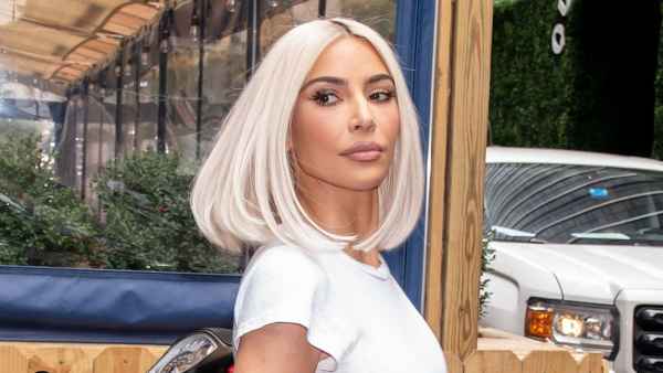 Kim Kardashian Rocks Bikini Thigh High Camo Boots Gym
