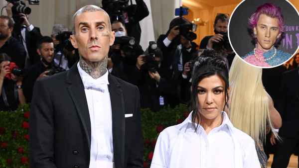 Kourtney Kardashian and Travis Barker Pack on the PDA After He Joins Machine Gun Kelly Onstage