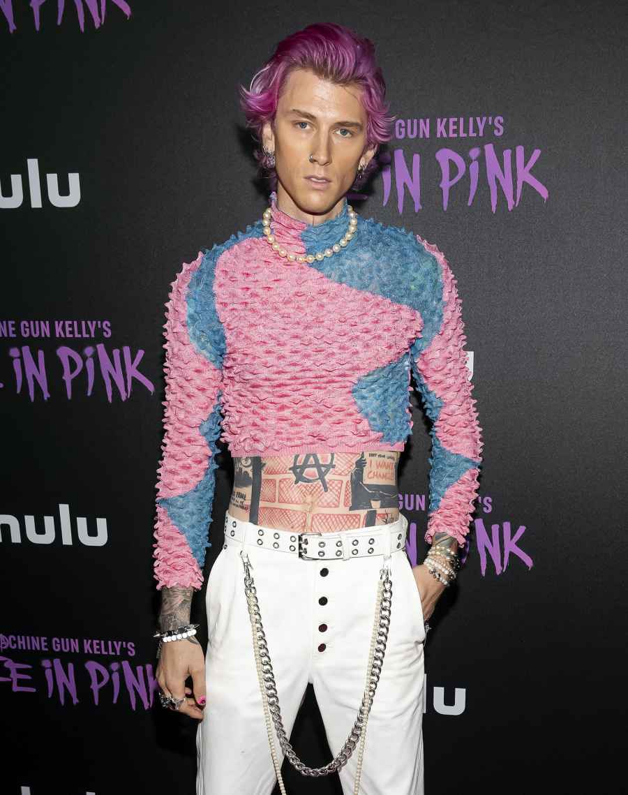 Kourtney Kardashian and Travis Barker Pack on the PDA After He Joins Machine Gun Kelly Onstage