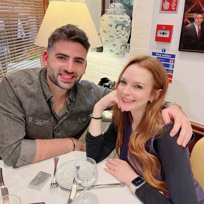 Lindsay Lohan Enjoys Dinner With Her King Badar Shammas In London