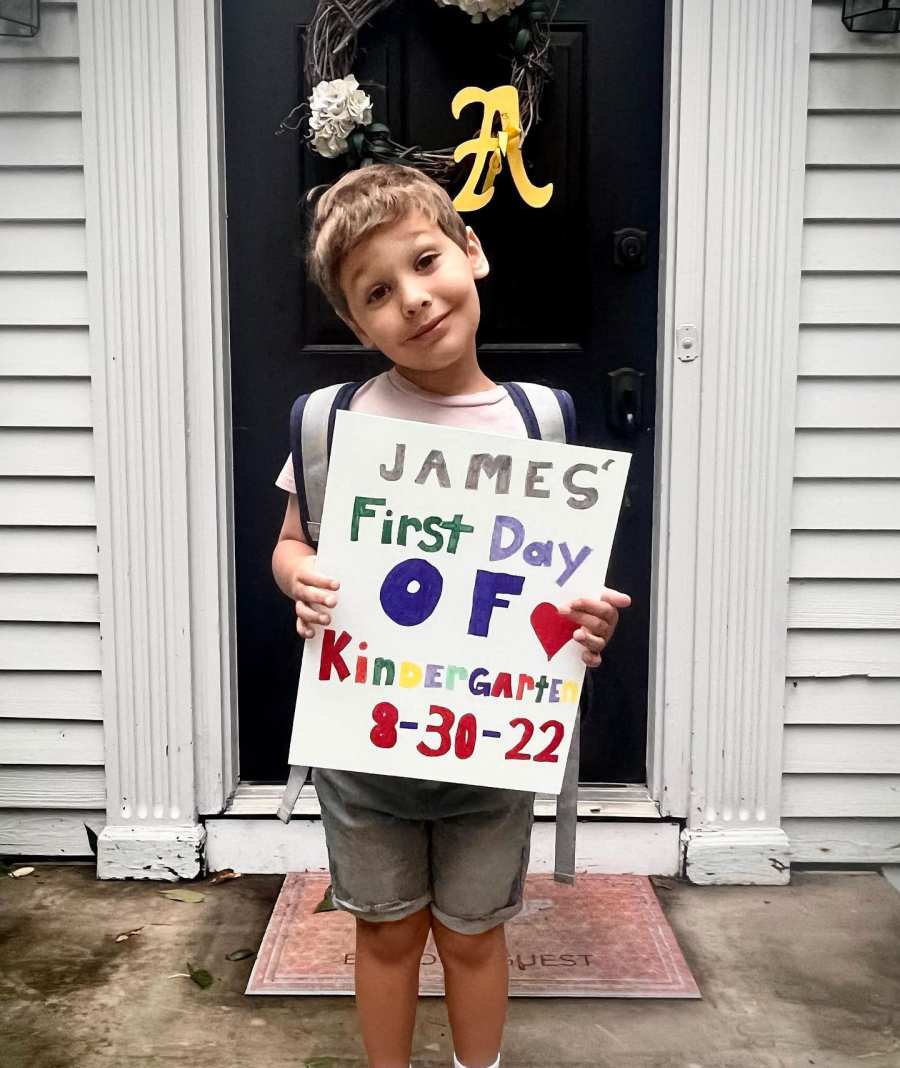 Michael Allio Is Wrecked Sending Brave Son James to Kindergarten 7