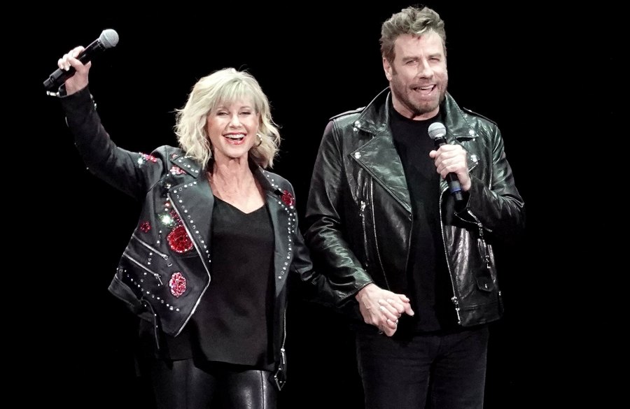 Olivia Newton-John and John Travolta friendship gallery