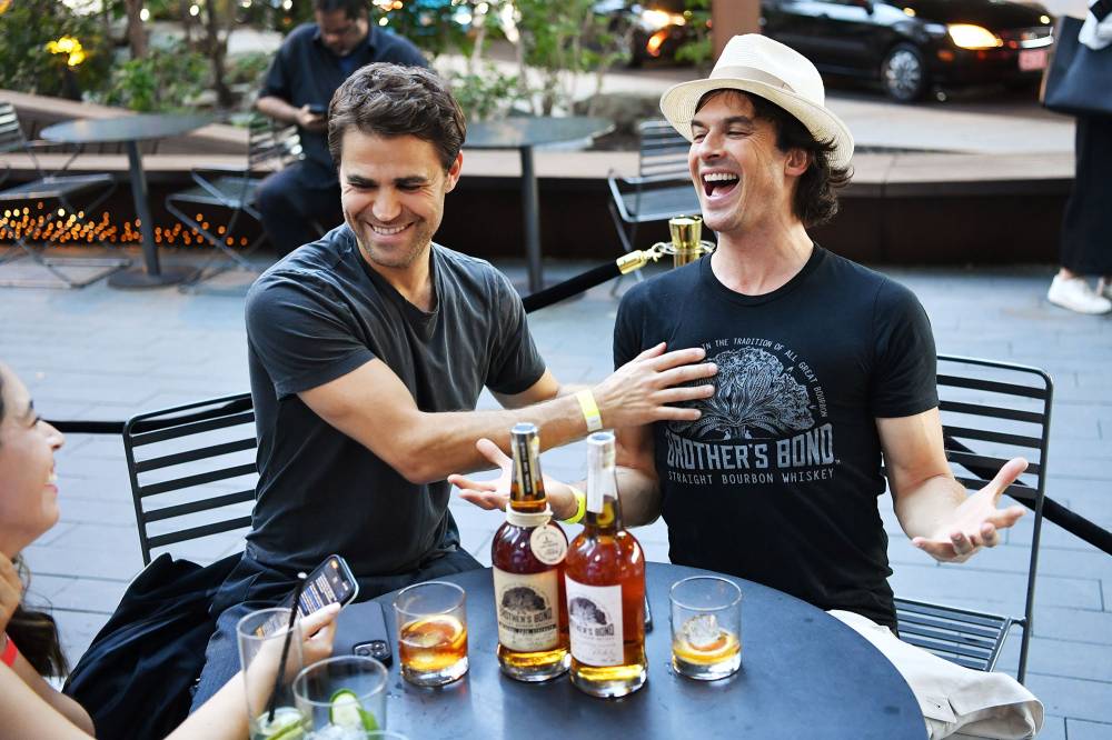 Paul Wesley and Ian Somerhalder Still Love Their Bourbon, Bromance and Former Costars &mdash; But They Won't Do a Vampire Diaries Spinoff