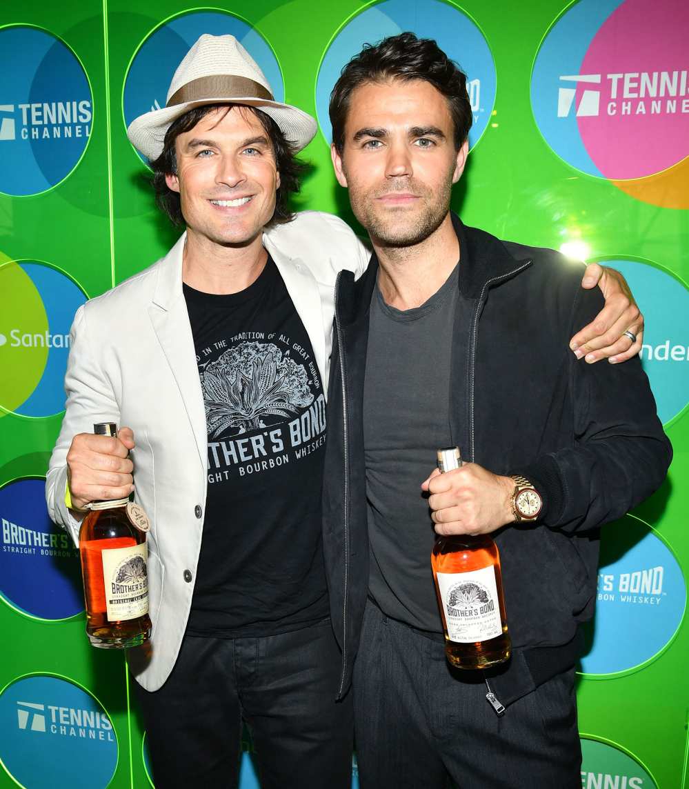 Paul Wesley and Ian Somerhalder Still Love Their Bourbon, Bromance and Former Costars &mdash; But They Won't Do a Vampire Diaries Spinoff