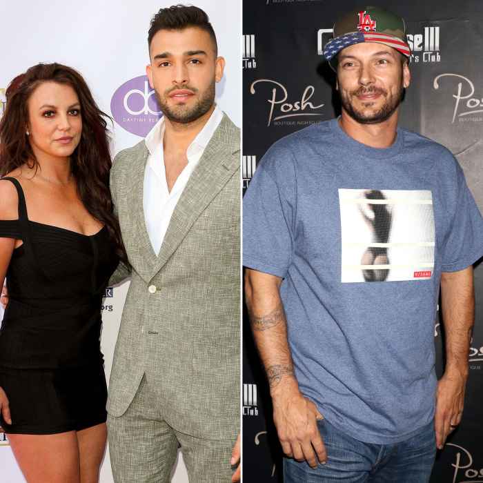 Sam Asghari Doubles Down on Britney Spears Defense After Kevin Federline Shade: 'Keep My Wife's Name Out Your Mouth'