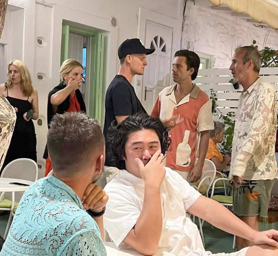 Sebastian Stan Spotted With Rumored Girlfriend Annabelle Wallis on His 40th Birthday in Greece: Photos