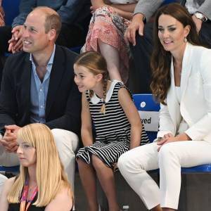 Sports Fan Princess Charlotte Joins Parents Commonwealth Games Photos