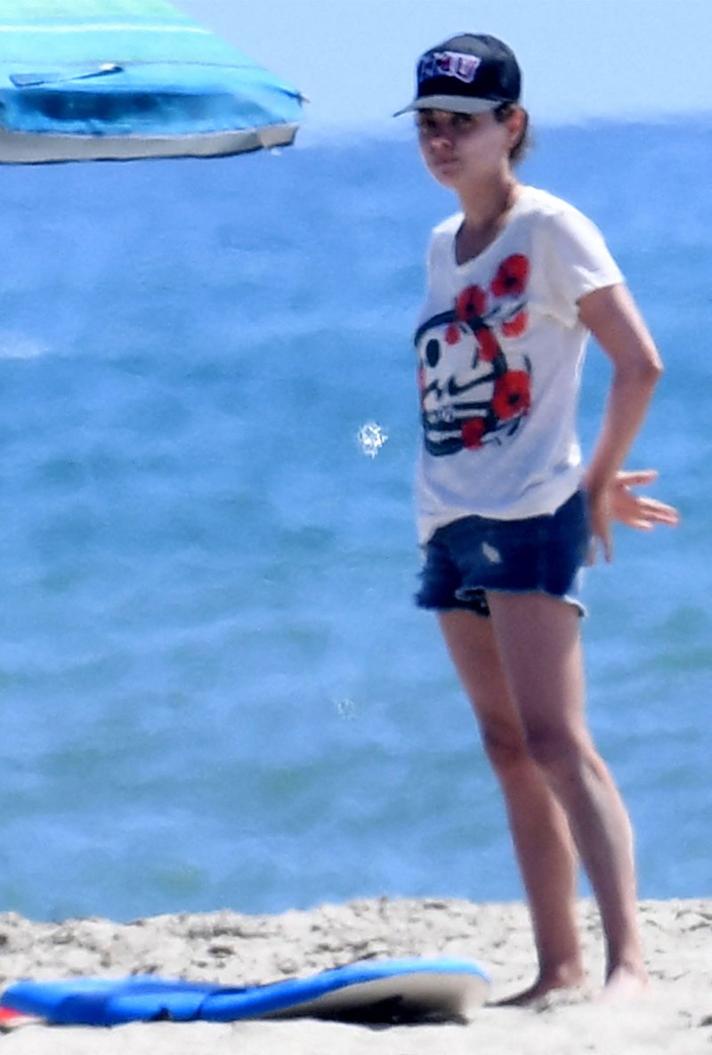 Top Gun Vibes! Shirtless Ashton Kutcher and Mila Kunis Play Football on Beach