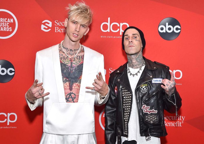 Travis joins MGK tour 'against doctor's orders' after hospitalization