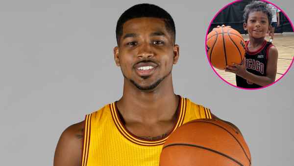 Tristan Thompson Plays Basketball With 5-Year-Old Son Prince: ‘Starting Them Early’