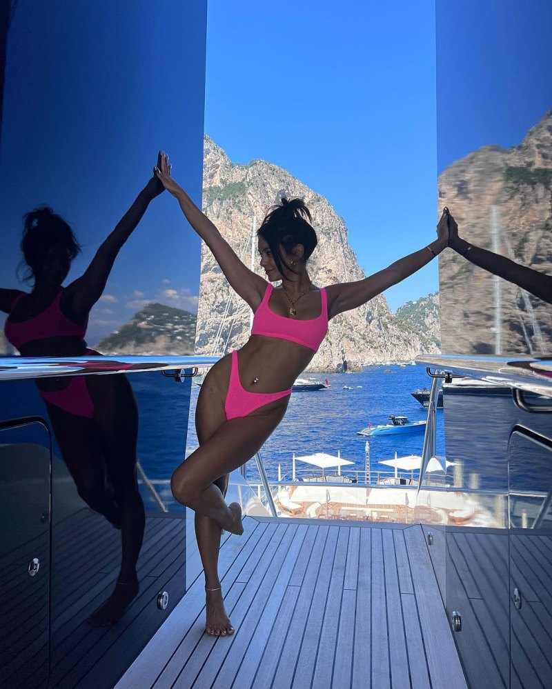Vanessa Hudgens Wows in Hot Pink Bikini
