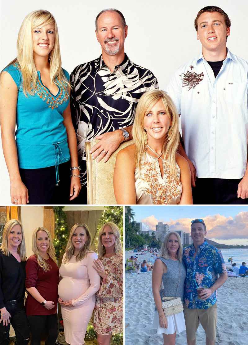 Vicki Gunvalson Real Housewives Kids Then and Now