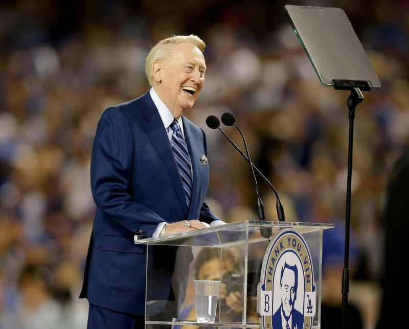 Vin Scully Dead at 94: 5 Things to Know About the Longtime Los Angeles Dodgers Sportscaster