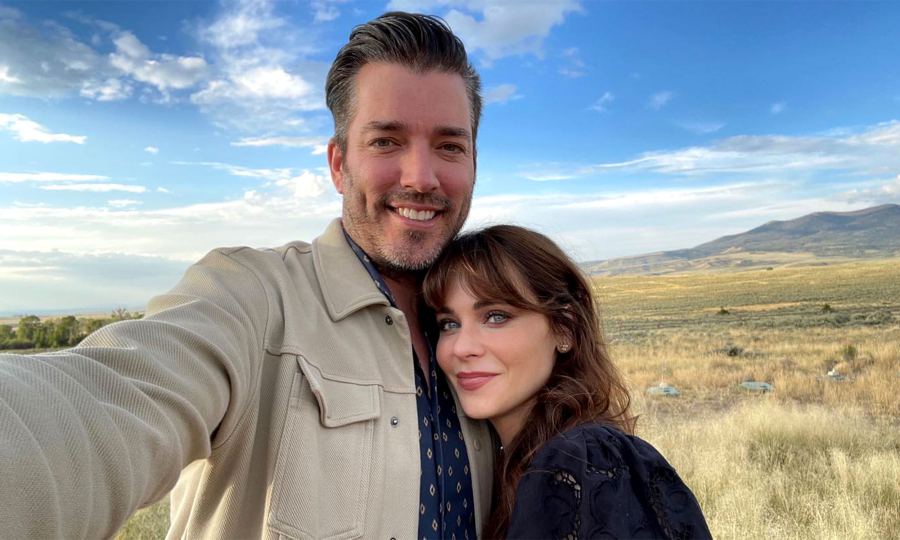 Wild West'! Jonathan Scott Vacations in Wyoming With Zooey Deschanel
