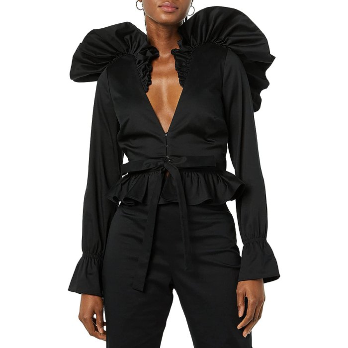 Shop The 1st Winning Look and More 4 amazon-making-the-cut-s3-long-sleeve-blouse