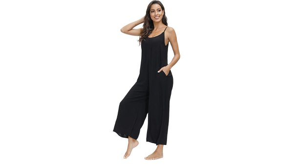black jumpsuit