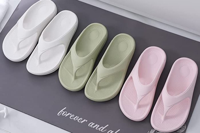 colorful sandals