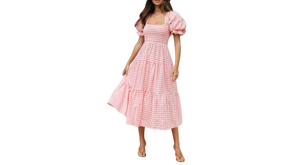 puff sleeve dress