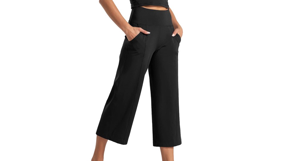 Tmustobe Cropped Yoga Pants Are Comfy and Stylish | UsWeekly