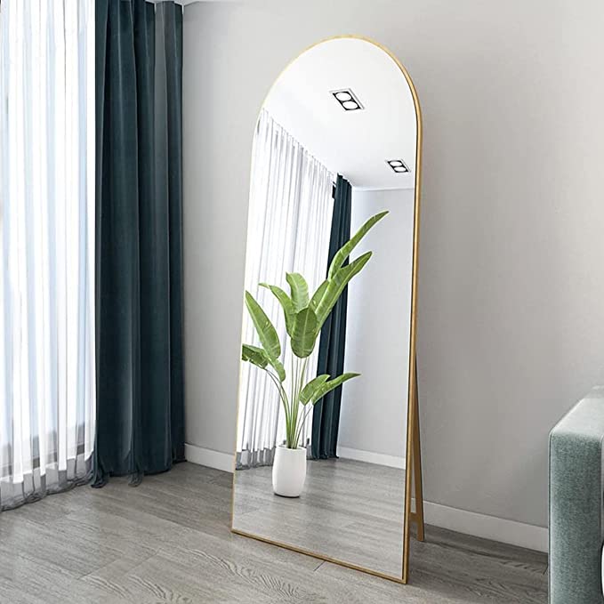free-standing floor mirror