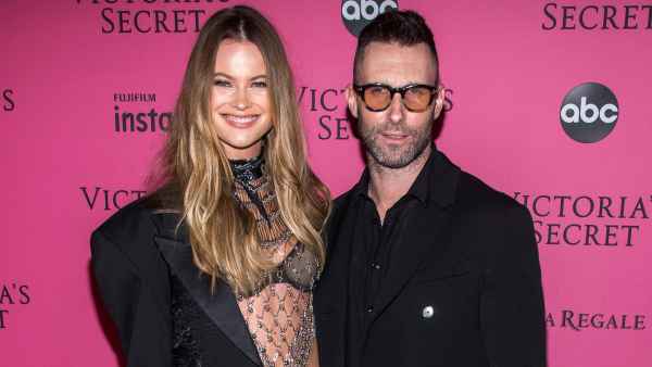 Adam Levine and Pregnant Behati Prinsloo Spotted at Airport Together Amid Cheating Scandal