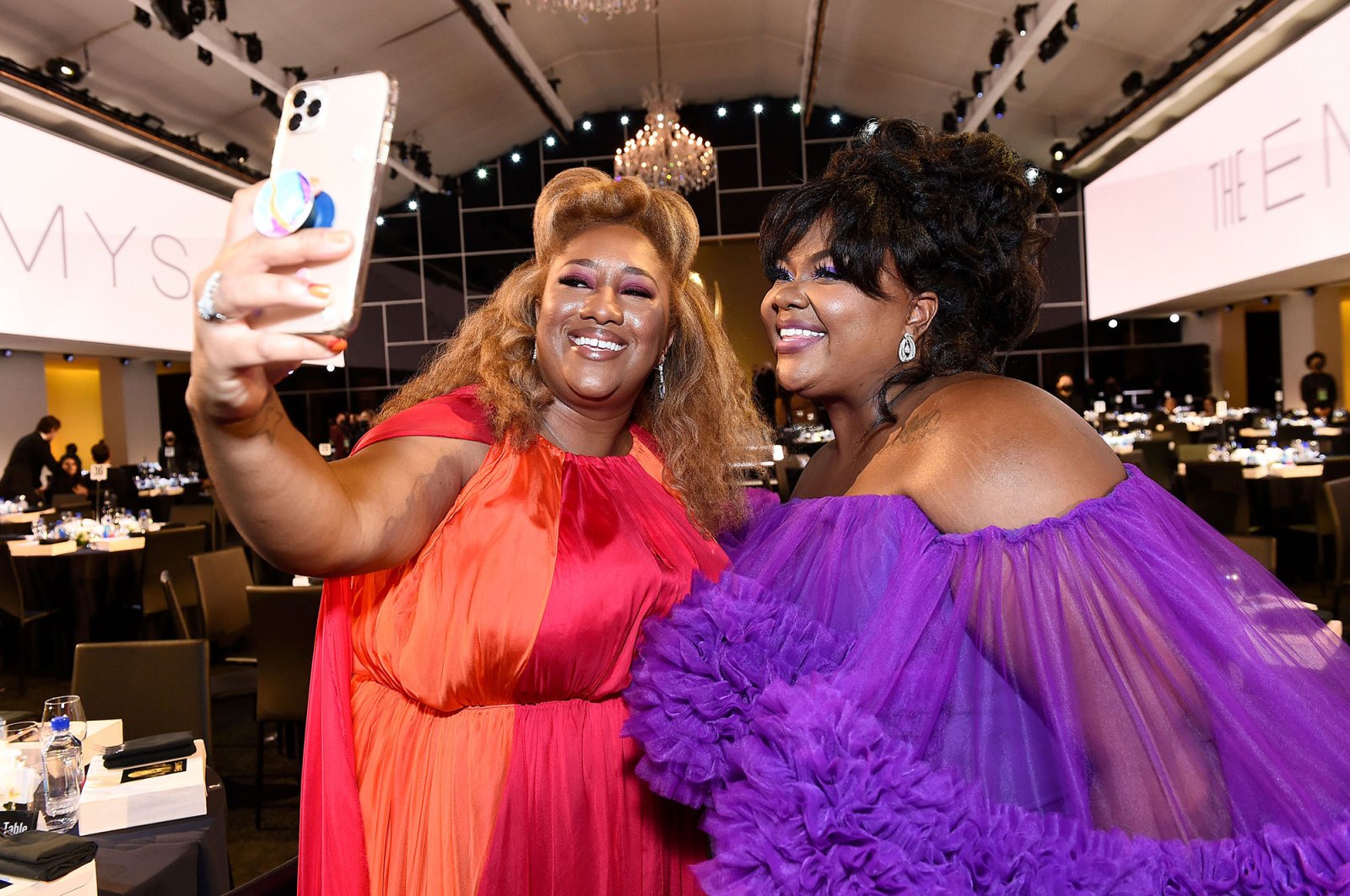 Ashley Nicole Black and Nicole Byer Best Emmy Awards Selfies Over the Years