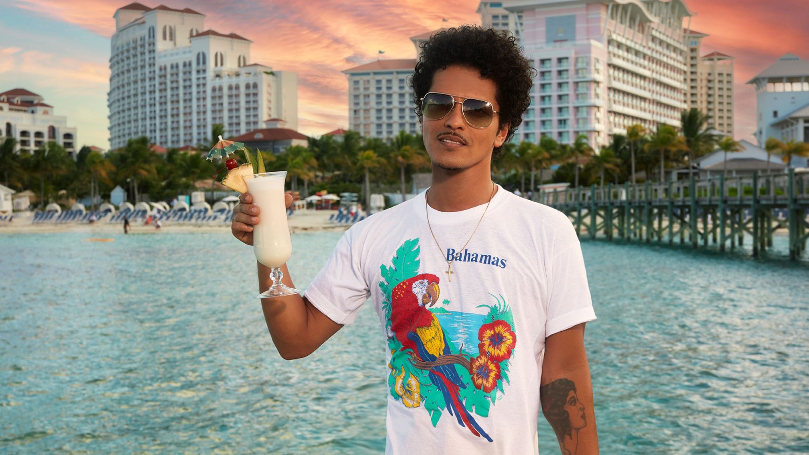 Bruno Mars Performs at Baha Mar in Bahamas to Celebrate SelvaRey Rum 4