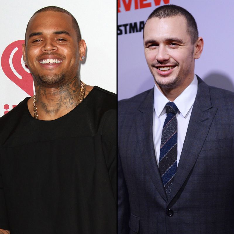 Celebs Who Are Full of Themselves Chris Brown James Franco