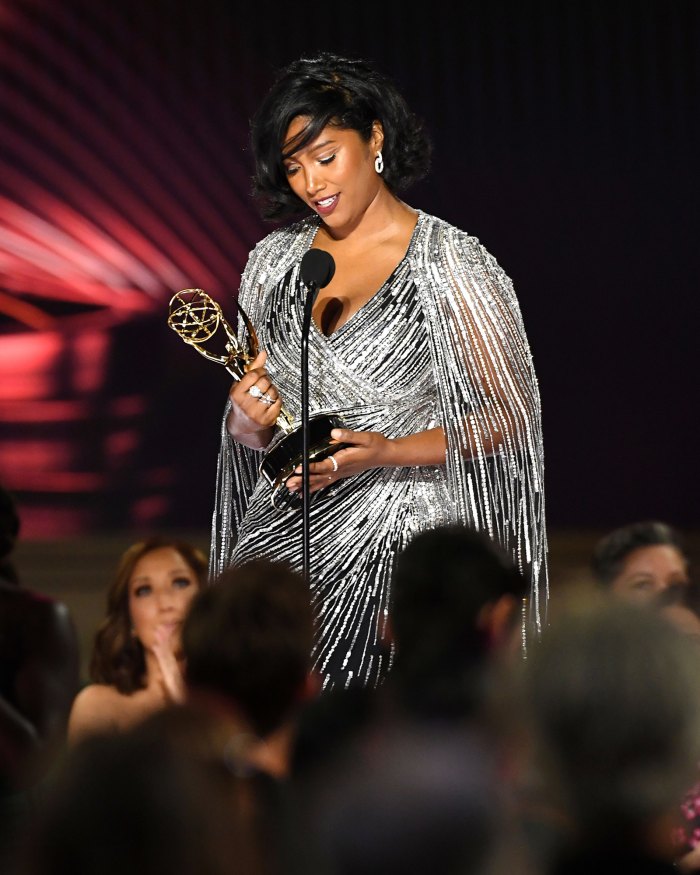 Chadwick Boseman Wins Posthumous Emmy for Marvel's 'What If': Widow Taylor Simone Ledward 'Honored' to Accept Trophy