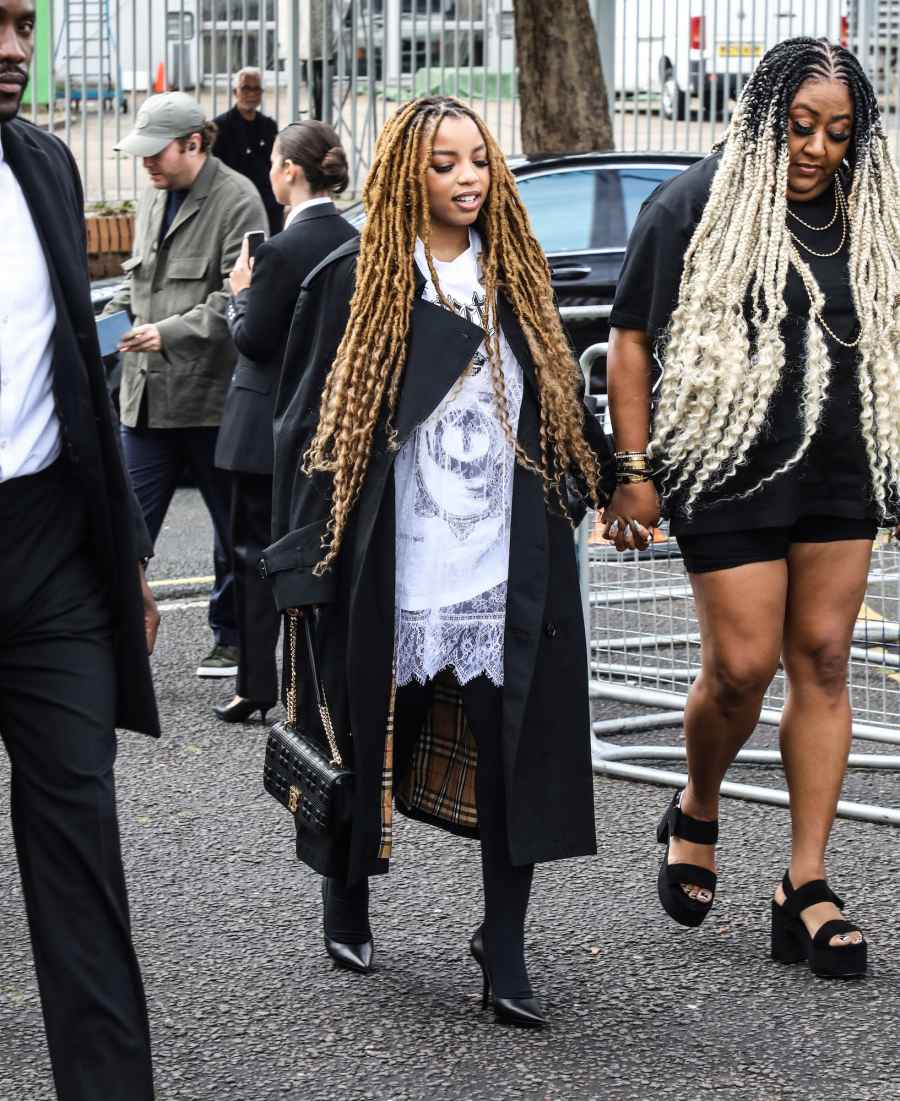 Chloe Bailey London Burberry