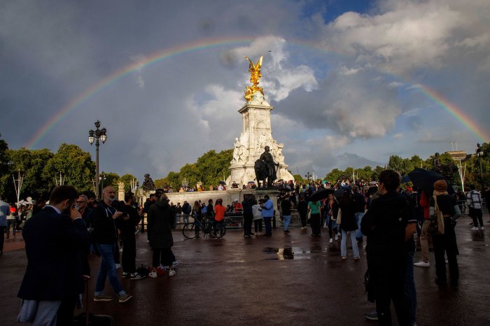 Church Bells Toll for Queen Elizabeth II Across the U.K. After Her Death 2 Rainbow