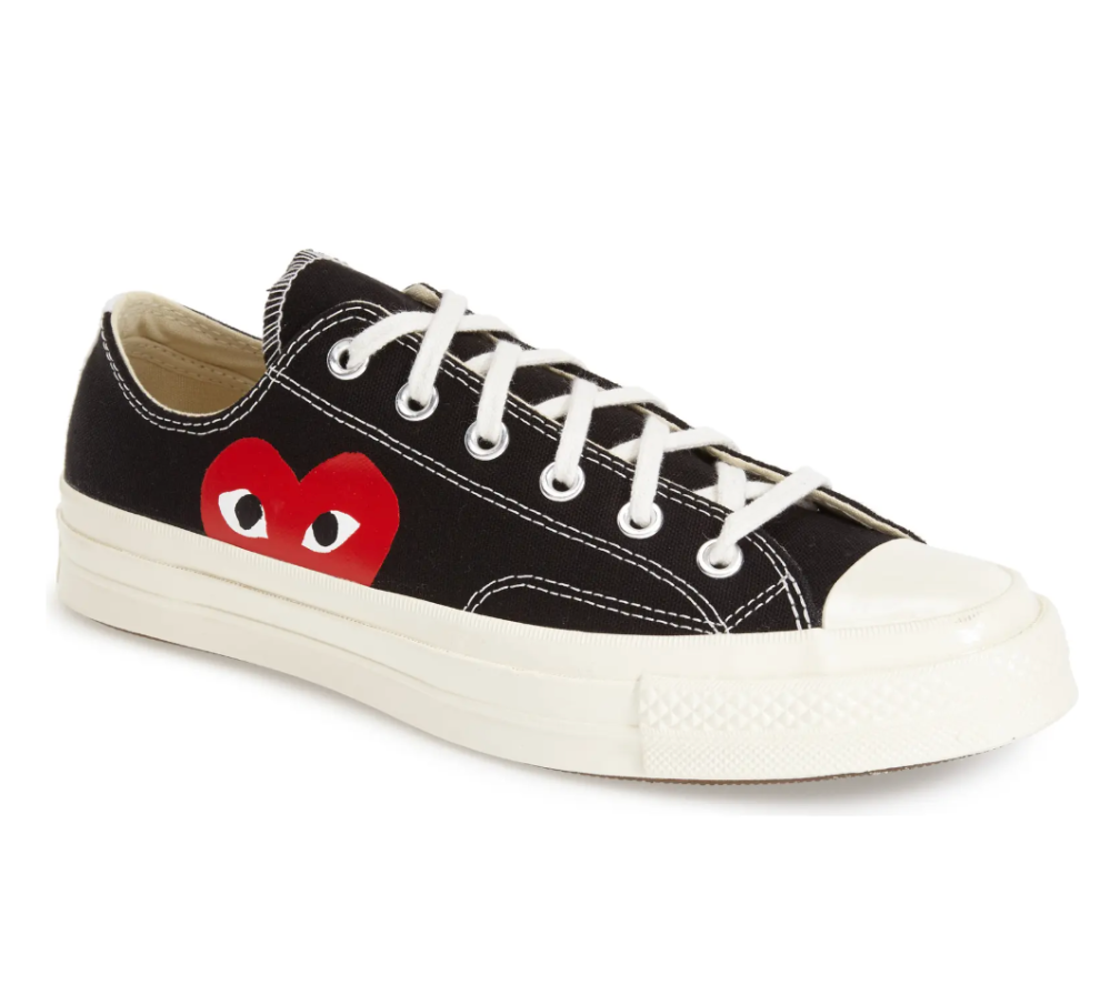 Comme des Garçons x Converse Chuck Taylor&reg; Hidden Heart Low Top Sneaker