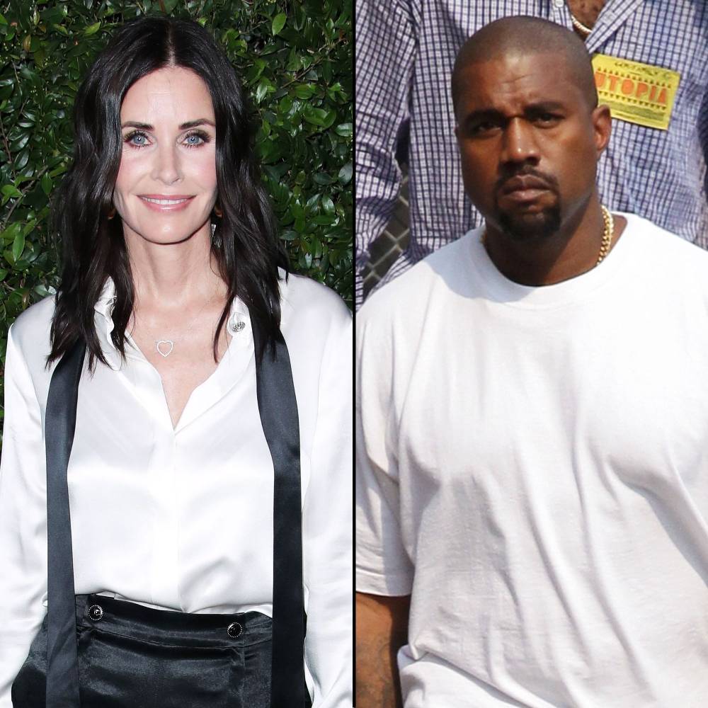 Courteney Cox Mocks Kanye West for Saying &lsquo;Friends&rsquo; Isn't Funny