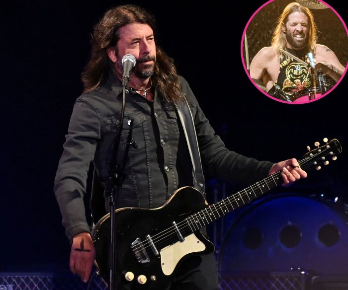 Dave Grohl Pays Tearful Tribute to Taylor Hawkins During Foo Fighters Set