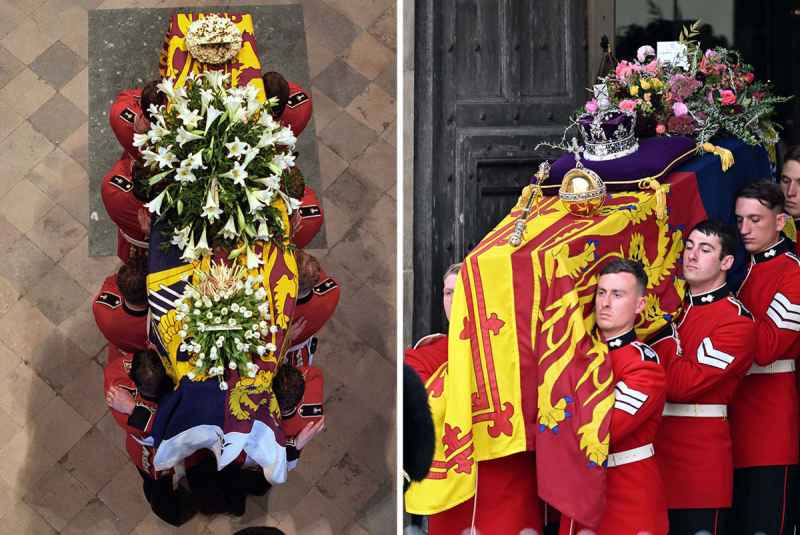 Diana Queen Elizabeth funeral