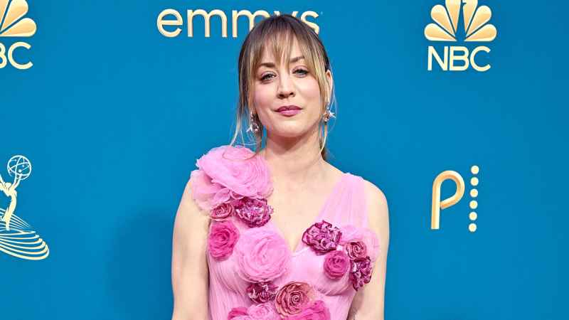 kaley cuoco pink dress 2021 SAG Aawards: puts on a glamorous display in a hot gown size cardboard cutout standup of Penny Kaley Cuoco (Pink Dress) Cardboard