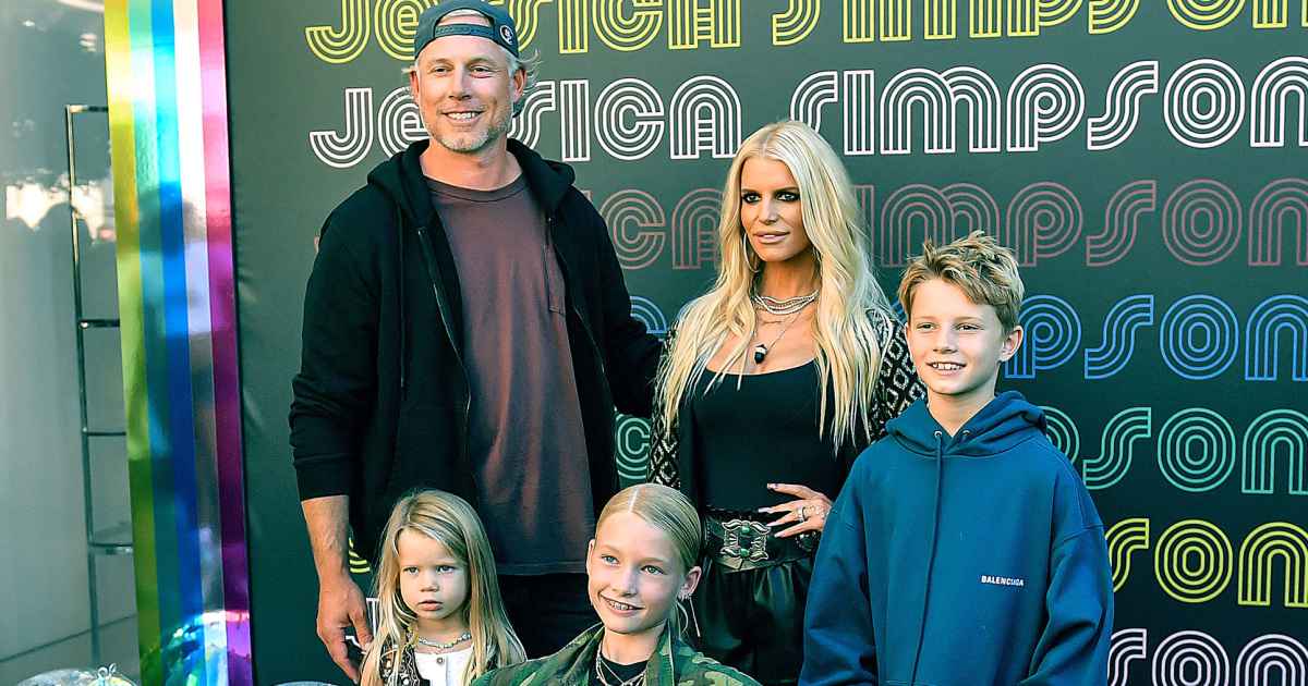 Jessica Simpson's 3 Kids Support Her at Fashion Launch: Photos