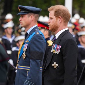 Feature Prince Harry Does Not Wear Military Uniform to Queen Elizabeth II's Funeral Despite Decade of Service