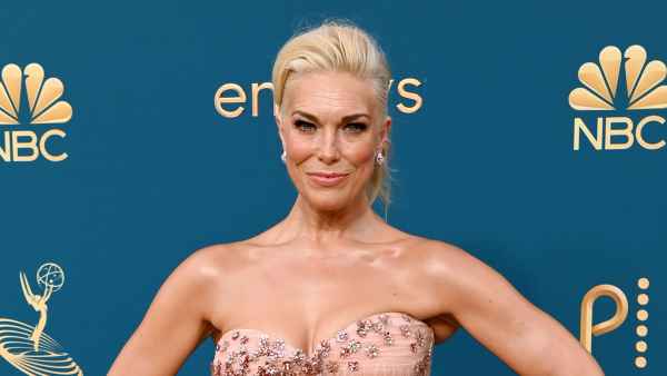 Hannah Waddingham Pairs Sparkly Sneakers With Tulle Dress Emmys 2022