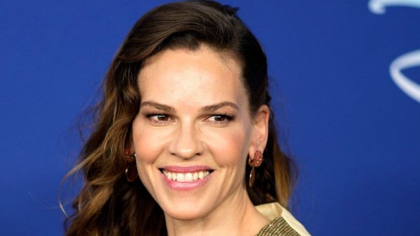 Hilary Swank Disney Red Carpet