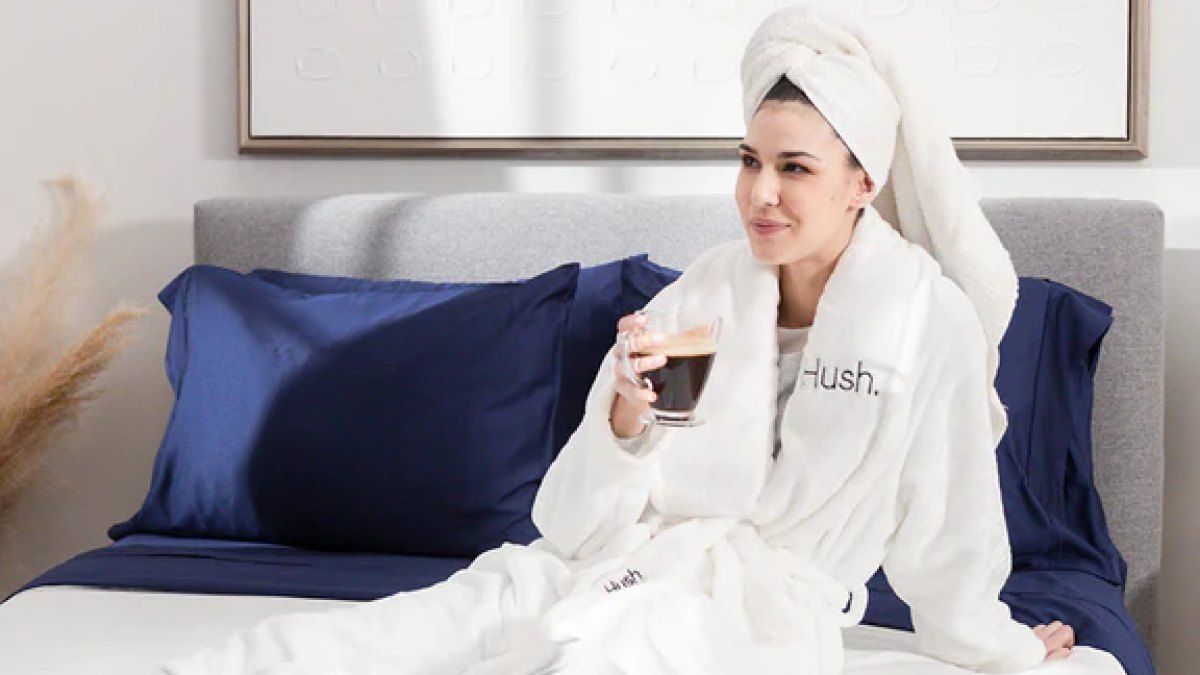 The Hush Weighted Robe  Luxuriously Calming – Hush Blankets