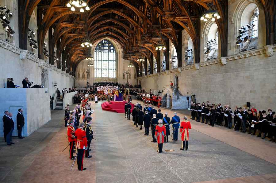 Inside Queen Elizabeth II Westminster Hall Service Before Lying in State2