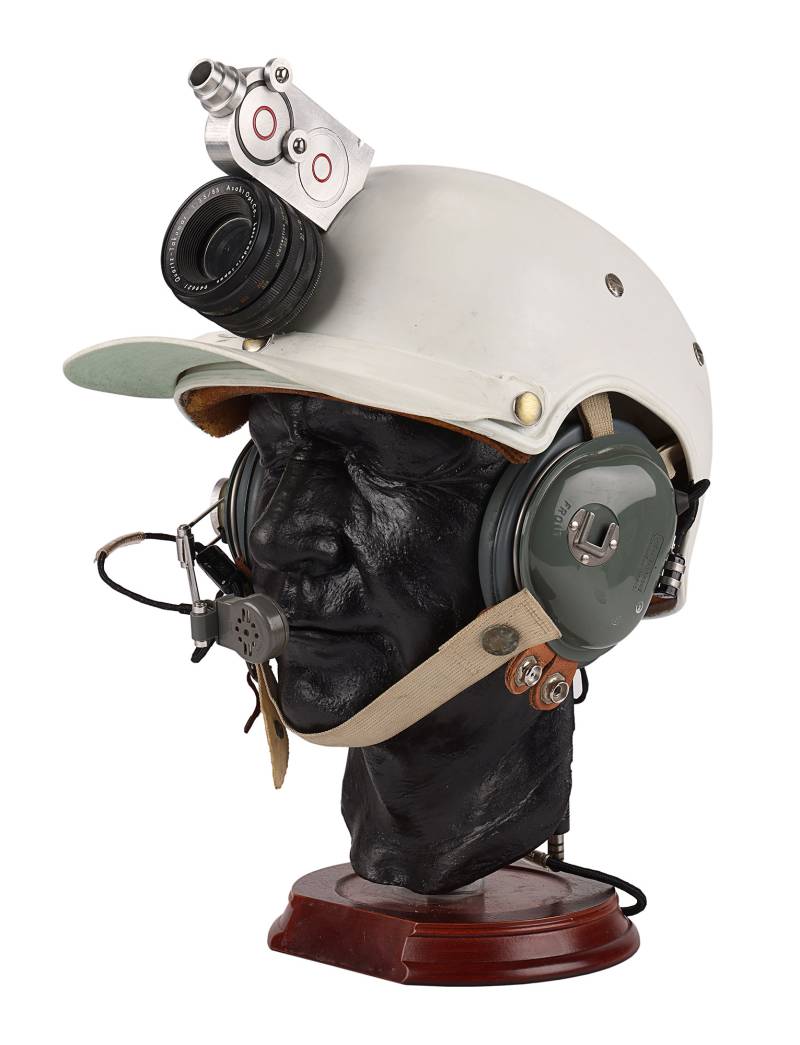 James Bond Screen-matched Little Nellie Pilot Helmet Movie Memorabilia Available for Auction