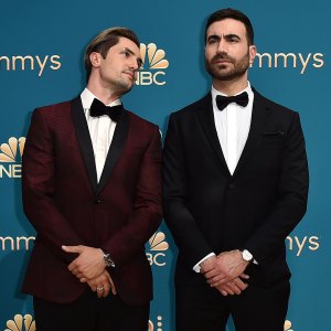 Emmys 2022 Jason Sudeikis and 'Ted Lasso' Cast Walk Red Carpet at 2022 Emmys: Photos Phil Dunster Brett Goldstein