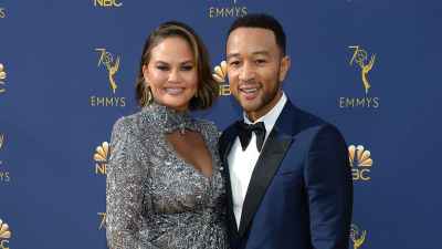 John Legend and Chrissy Teigen 2018 Best Emmys Couple Style Moments