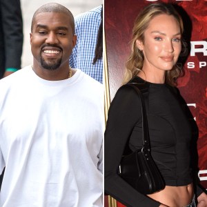 Kanye West Candice Swanepoel nie spotyka się